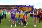 Opening ceremony, 2015 English Schools Track and Field Champs., Gateshead Stadium. Photo: David T. Hewitson/Sports for All Pics